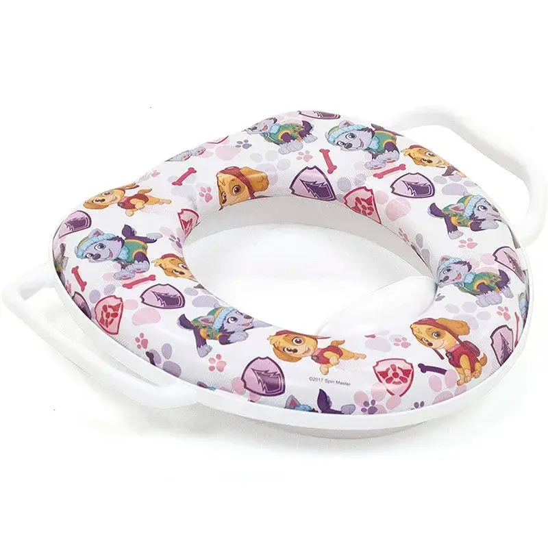 Adaptador/reductor para WC Patrulla Canina Arditex infantil rosa 6x30x36 cm con Ventosa de Succión