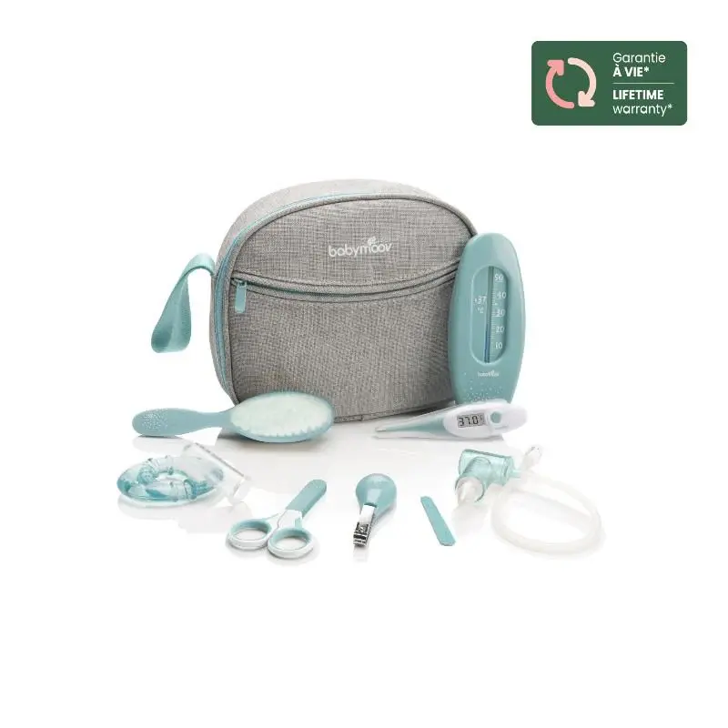 Toalla con Capucha Neceser De Baño Para Bebé Babymoov Smokey