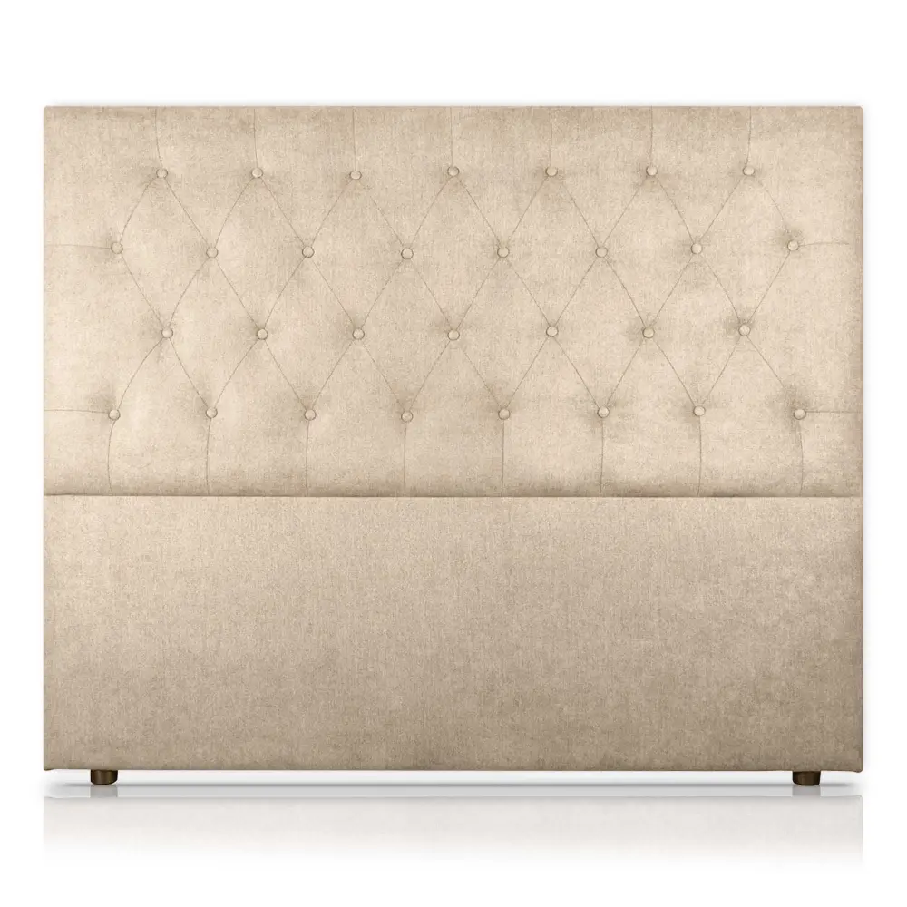 Cabeceros afrodita tapizado nido antimanchas hueso 160x120 de sonnomattress