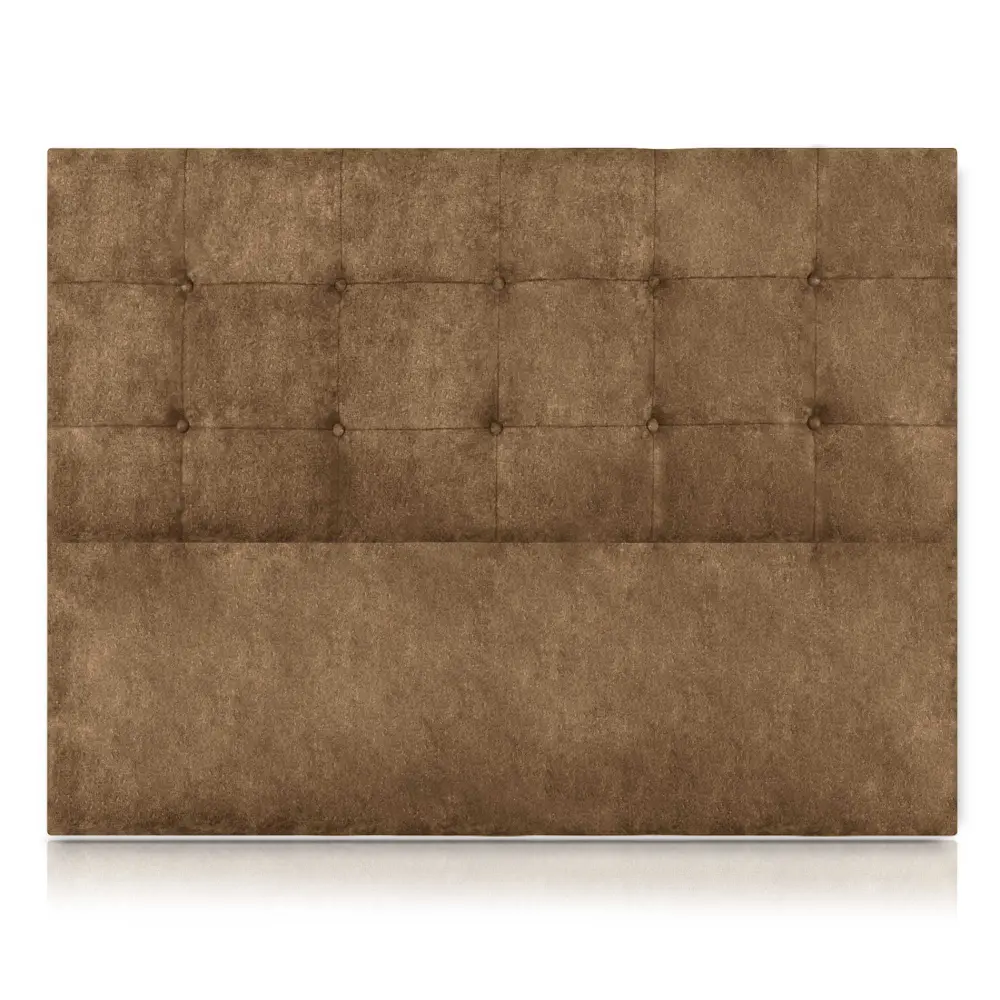 Cabeceros atenea tapizado nido antimanchas marron 145x120 de sonnomattress