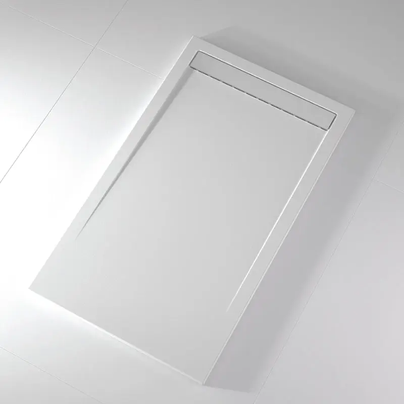 Plato de ducha pizarra clever blanco 70x140 cm