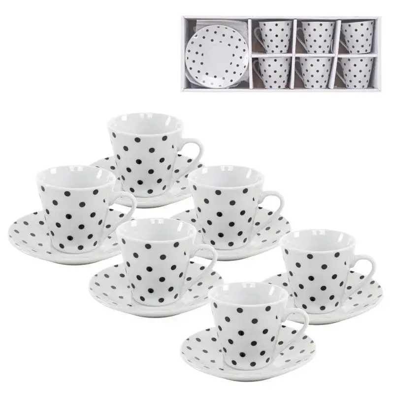 JUEGO CAFE 6X90ML TOPOS