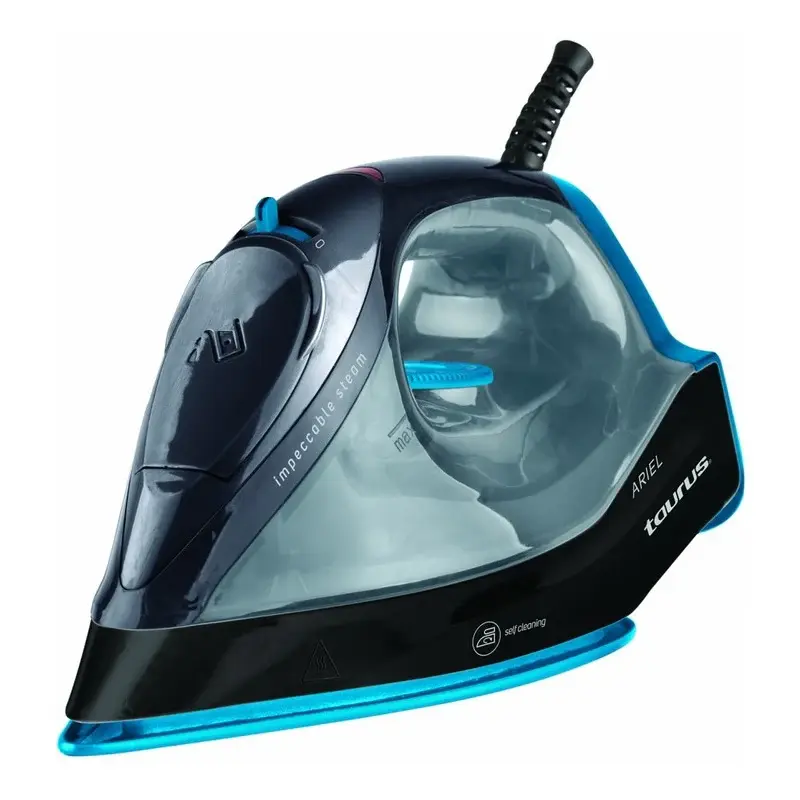 Anti-Cal Premium Taurus Plancha de Ropa de Vapor con Suela Antiadherente, Modelo Ariel