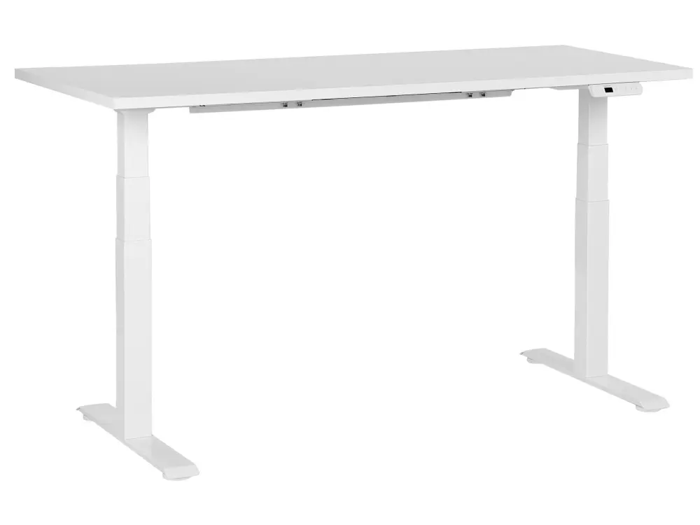 Adjustable Desk Electric White DESTINES