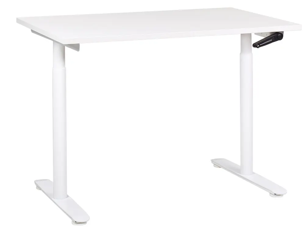 Adjustable Desk Manual White DESTINAS