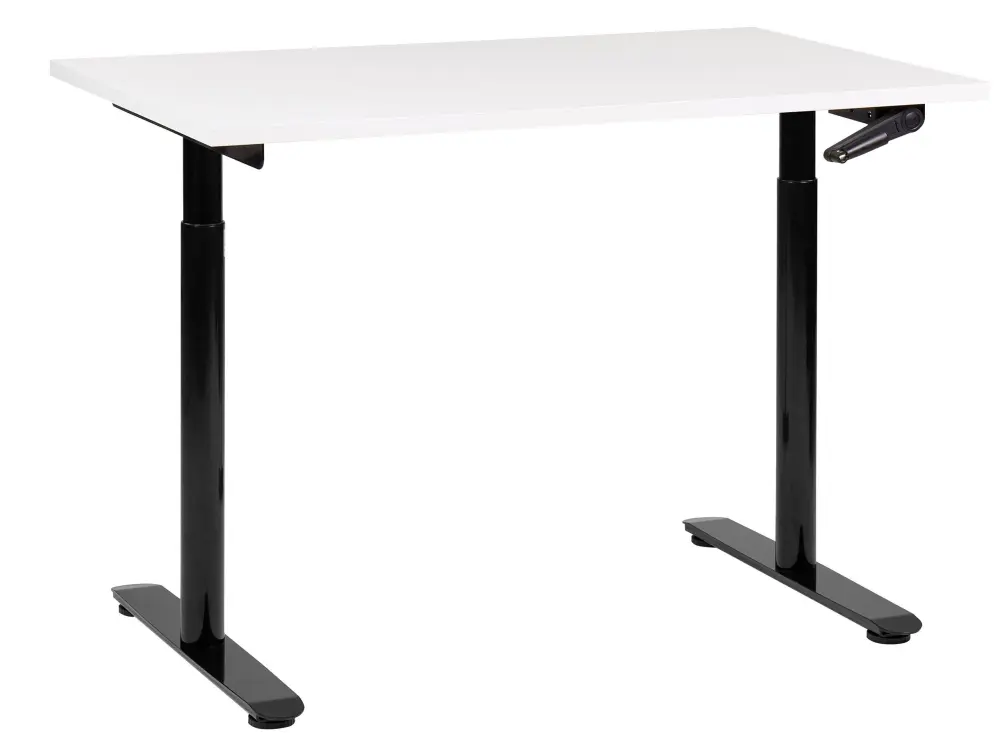 Adjustable Desk Manual White DESTINAS