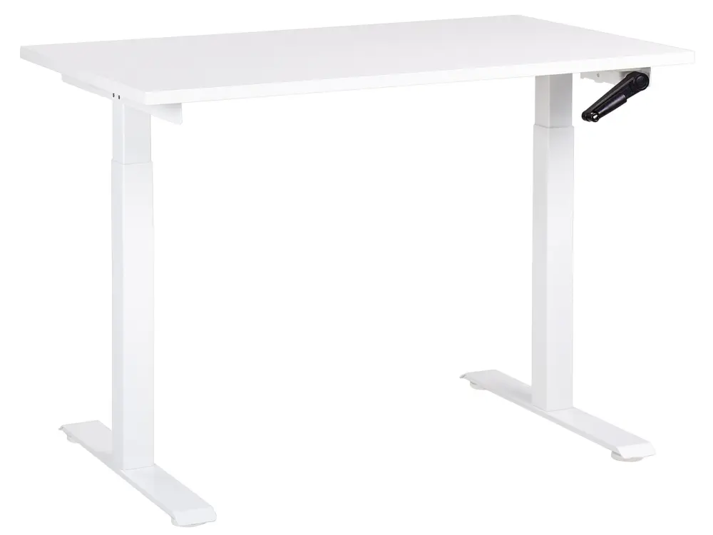 Adjustable Desk Manual White DESTINES
