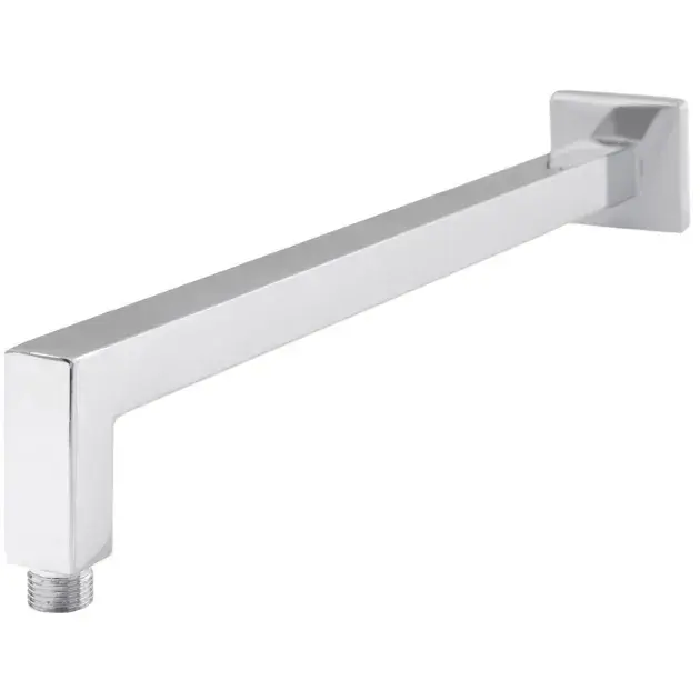Brazo pared rectangular ducha