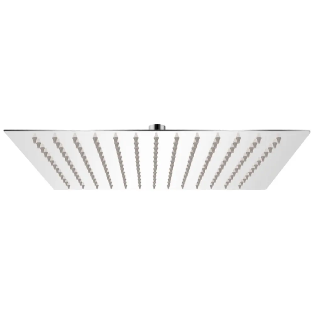 Cabezal de ducha cuadrado efecto lluvia acero inoxidable 30x30