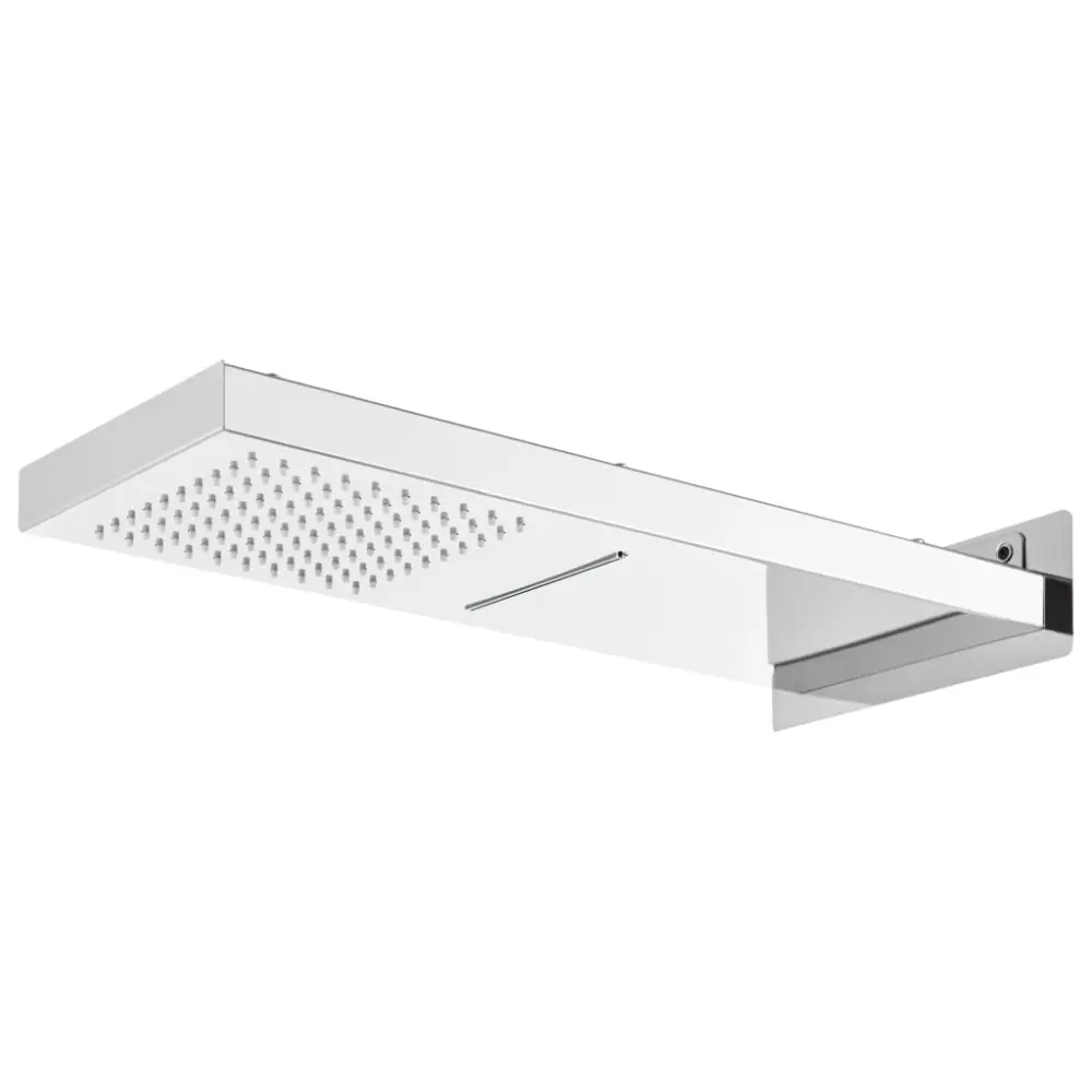 Cabezal de ducha de pared acero inoxidable 201 plateado