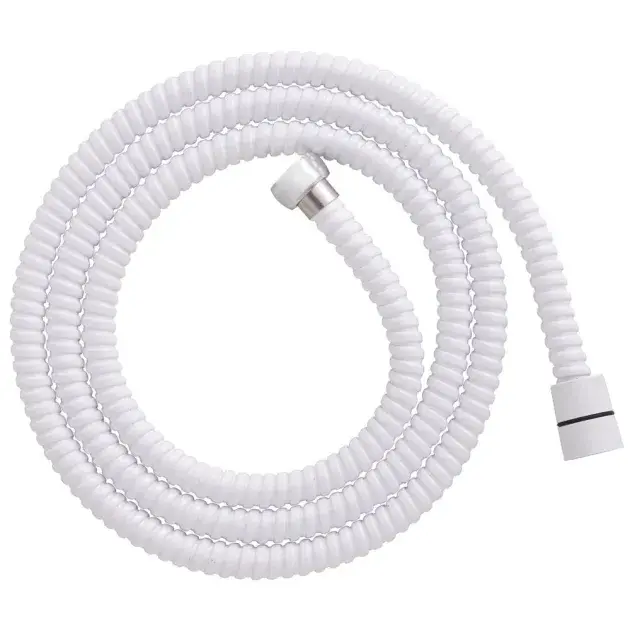 Flexo de ducha pvc blanco 1,75 m