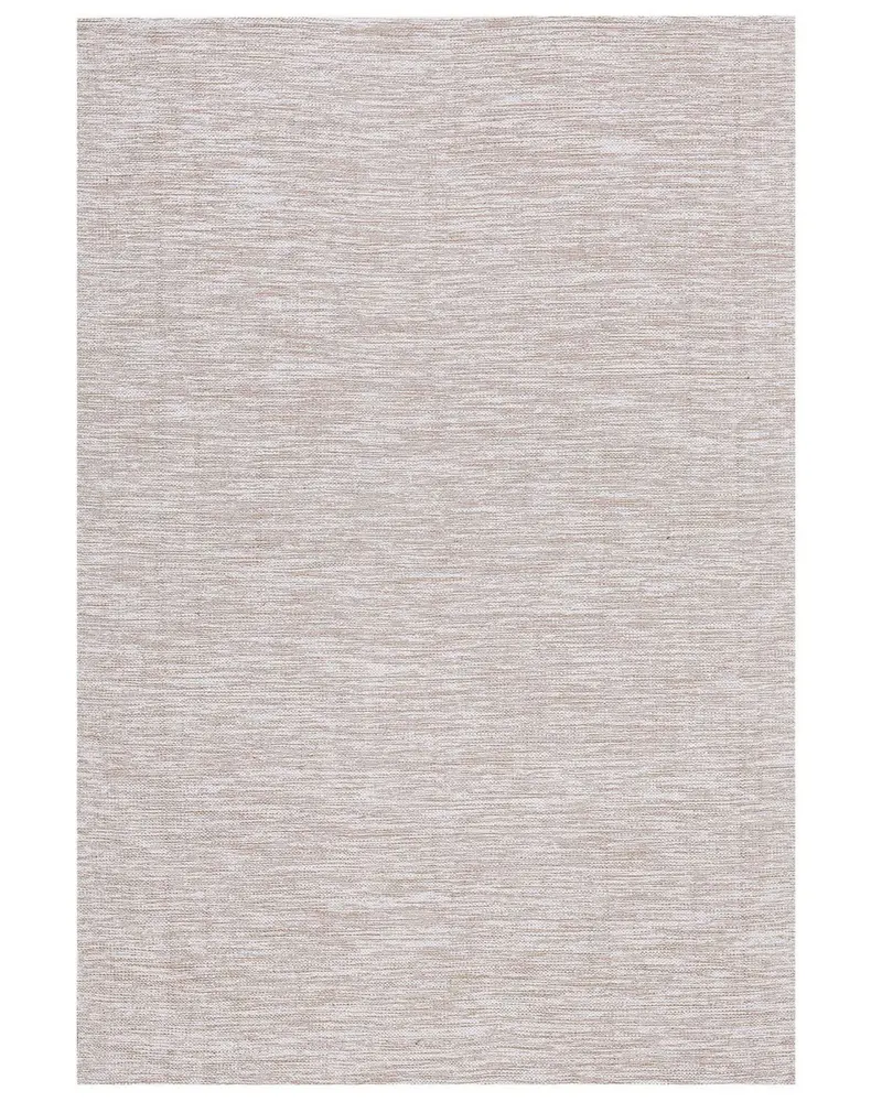 Alfombra de algodón beige claro 160 x 230 cm DERINCE