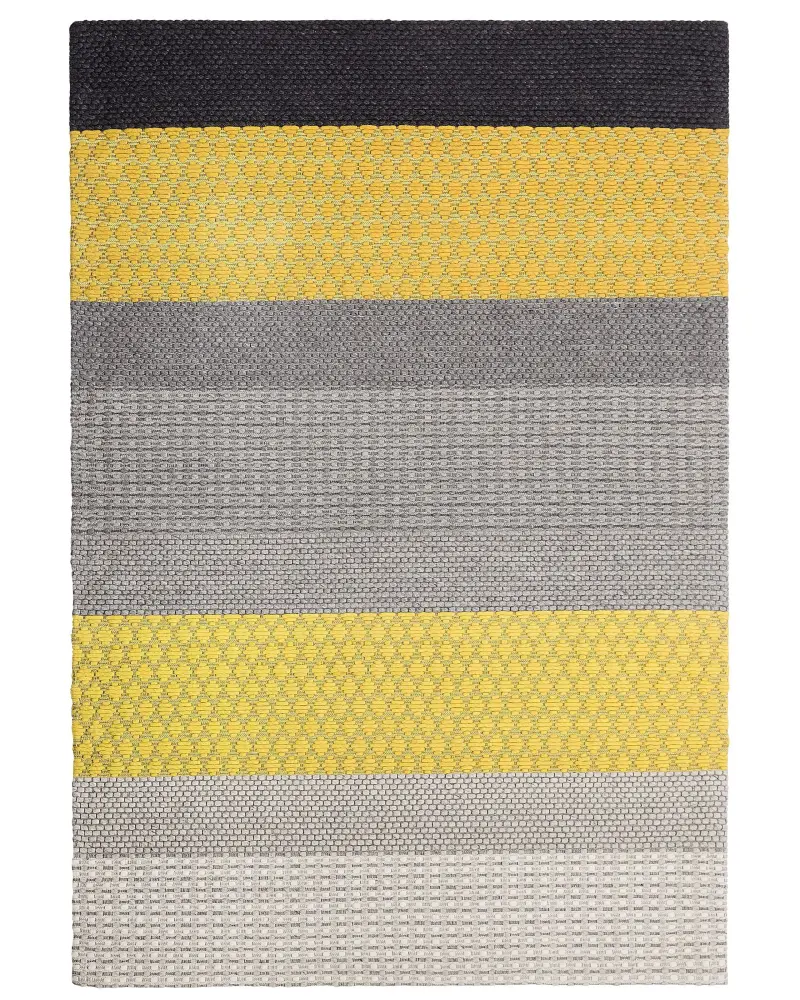 Alfombra de lana multicolor 160 x 220 cm AKKAYA