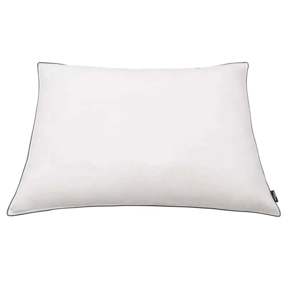 Certificado de Calidad Pack de 2 almohadas de plumón consistencia ligera blanco