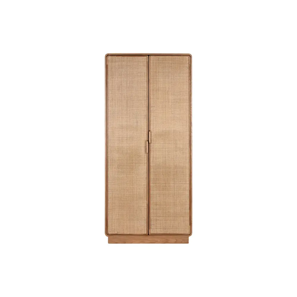 ARMARIO ROBLE RATAN 91X45X203 82:00 VENEER ORIGINAL