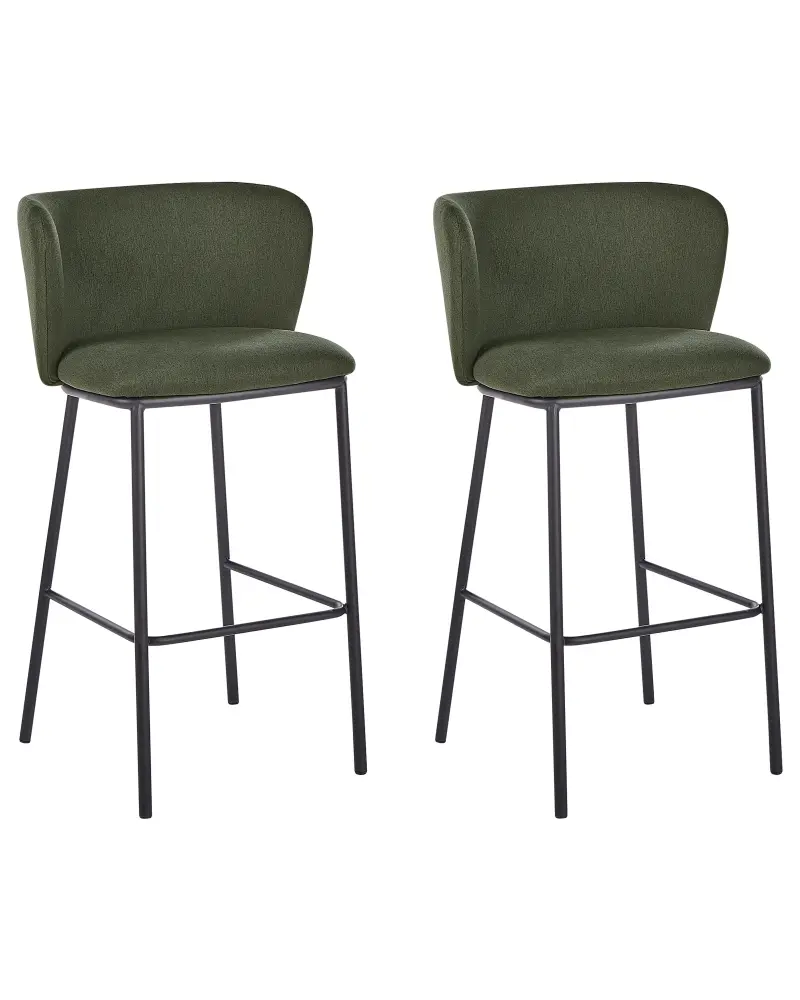 Bar Chair Dark Green MINA