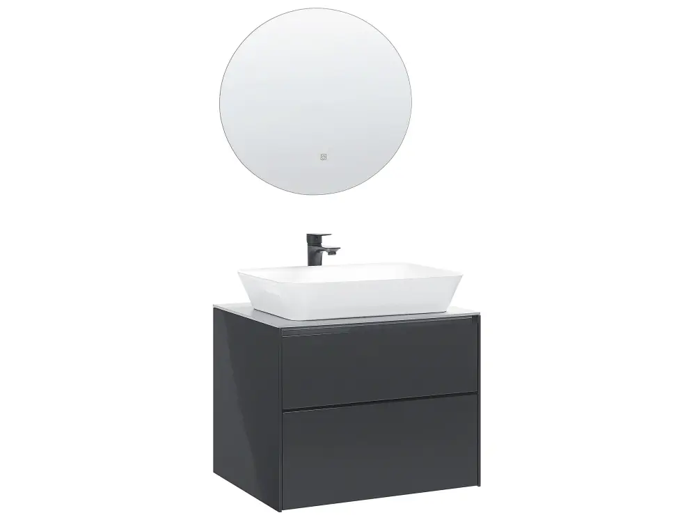 Bathroom Vanity Set Grey MANZON