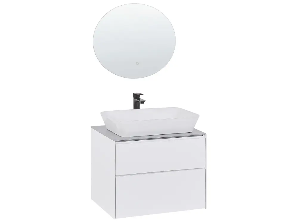 Bathroom Vanity Set White MANZON