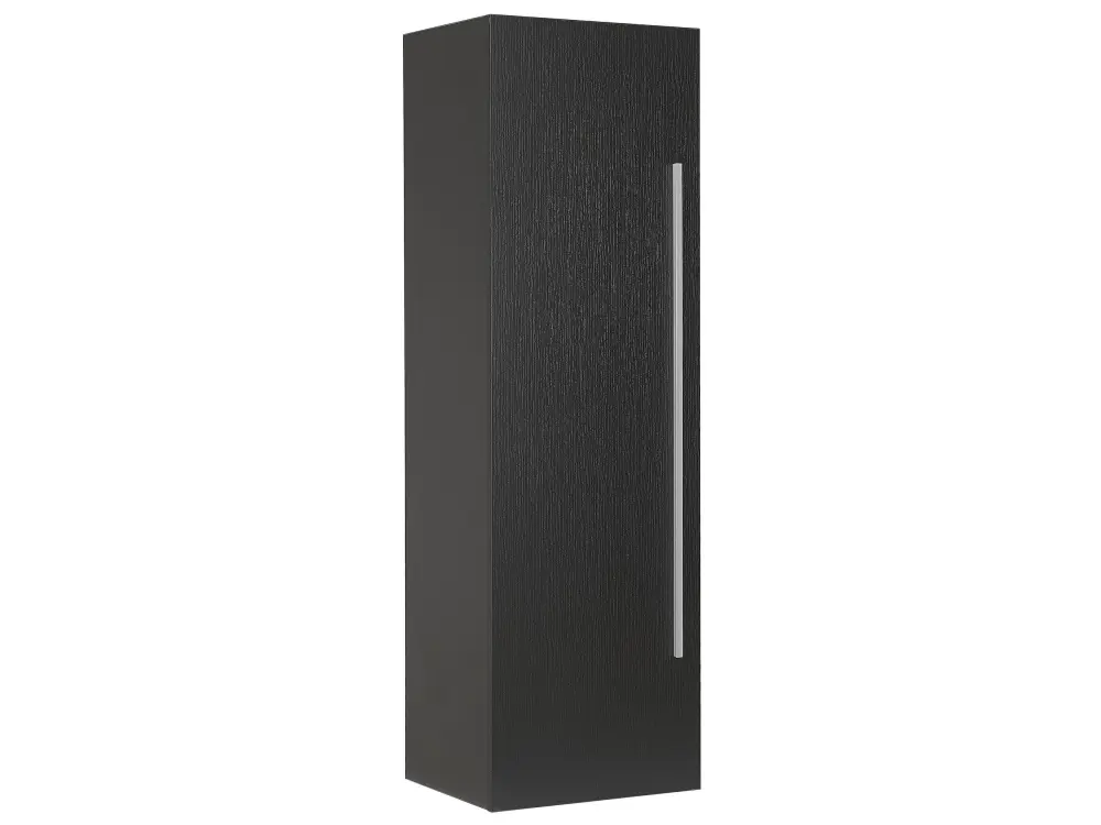 Bathroom Wall Cabinet Black MATARO