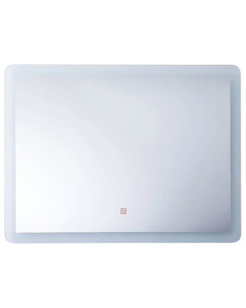 LED Wall Mirror 60 x 80 cm Silver CORROY