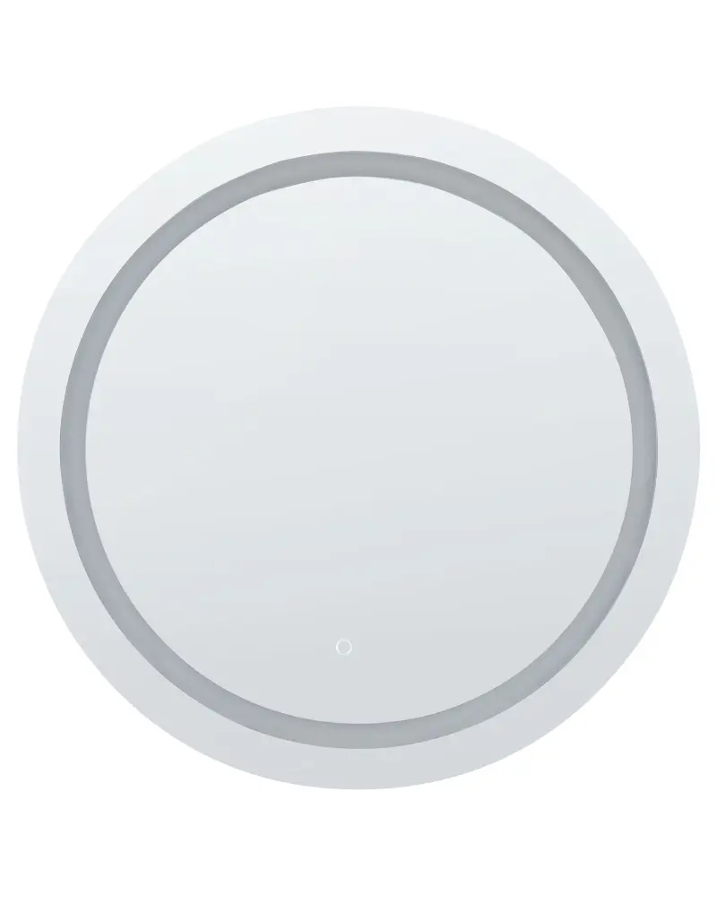 Round LED Wall Mirror ø 79 cm Silver COURSEULLES