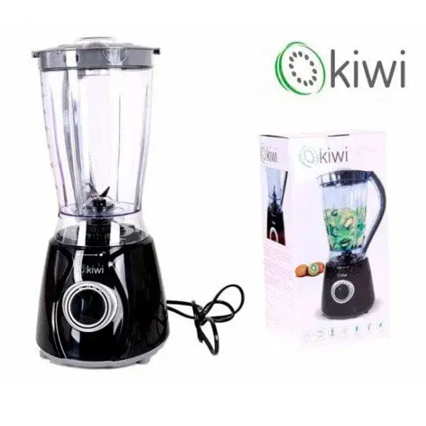 Batidora / Licuadora Kiwi 1,5 L 400 W negro