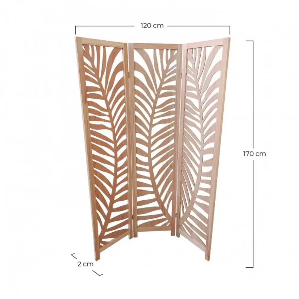 Cama Nido Biombo de madera Ewa 7house 170x120x2 cm