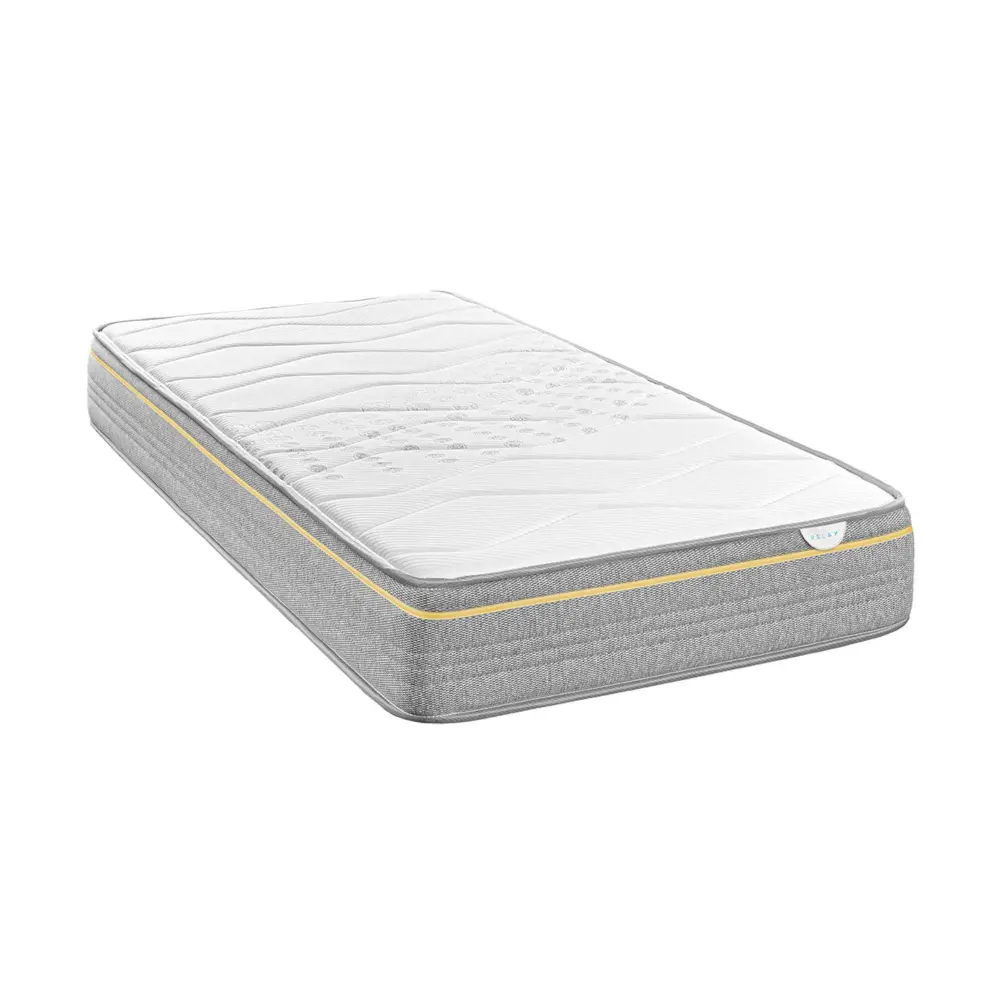 Relax colchón de espuma bicapa adele 17cm altura máximo confort- 135x182 cm para Almacenamiento Óptimo