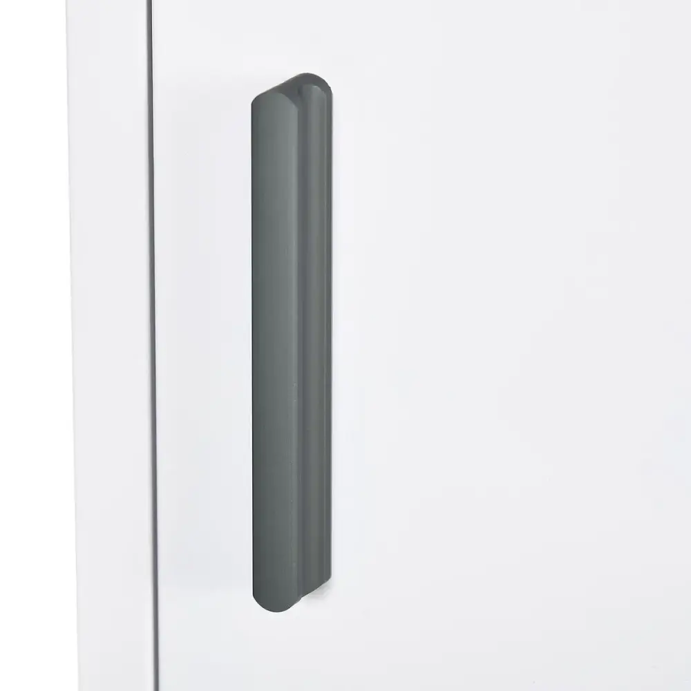 Botiquín Kleankin 3 compartimentos con puerta magnética blanco 60x30x12 cm en Acero Inoxidable