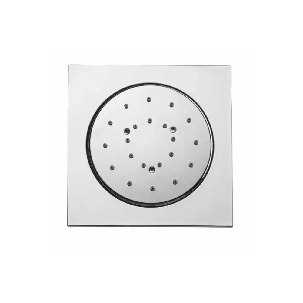 Gancho de Ducha Soffione de ducha ABS autolimpiante y orientable Bossini Tondo diámetro 100 mm