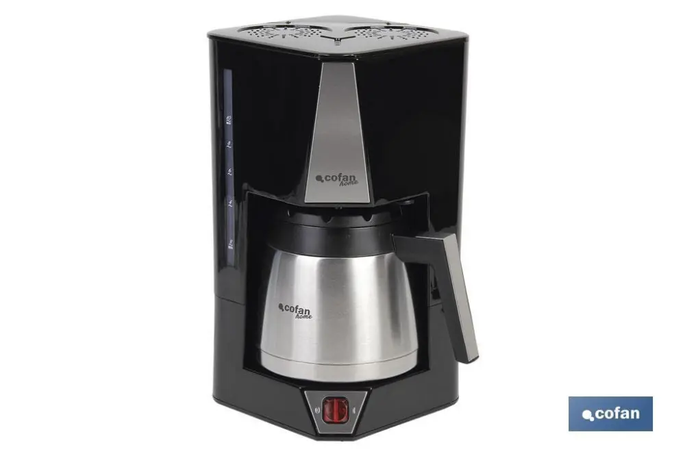 Cafetera eléctrica de goteo 800w 10 tazas modelo irina Set de 2 Tazas