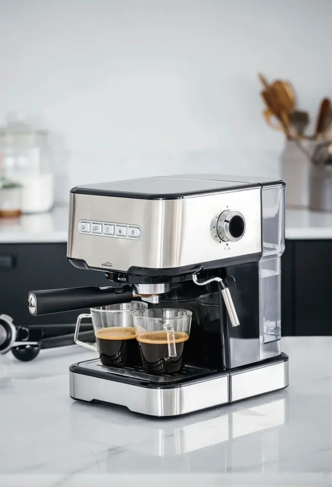 Cafetera Espresso SENCE Tipo Bar Set de 2 Tazas