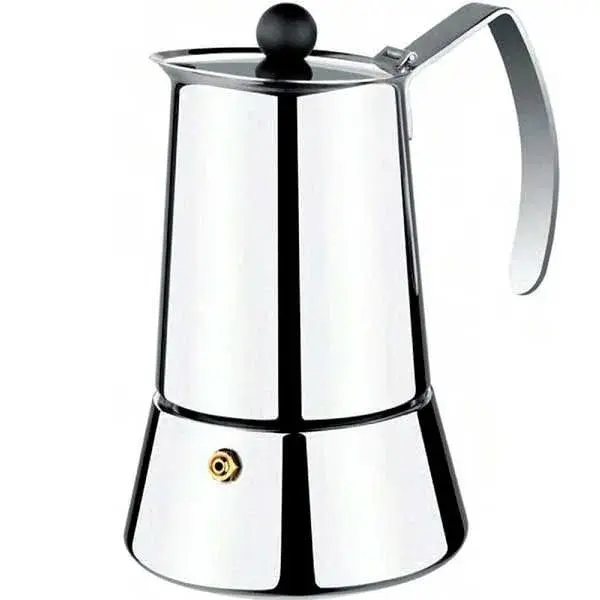 Cafetera Monix Eterna 10 tazas acero inoxidable