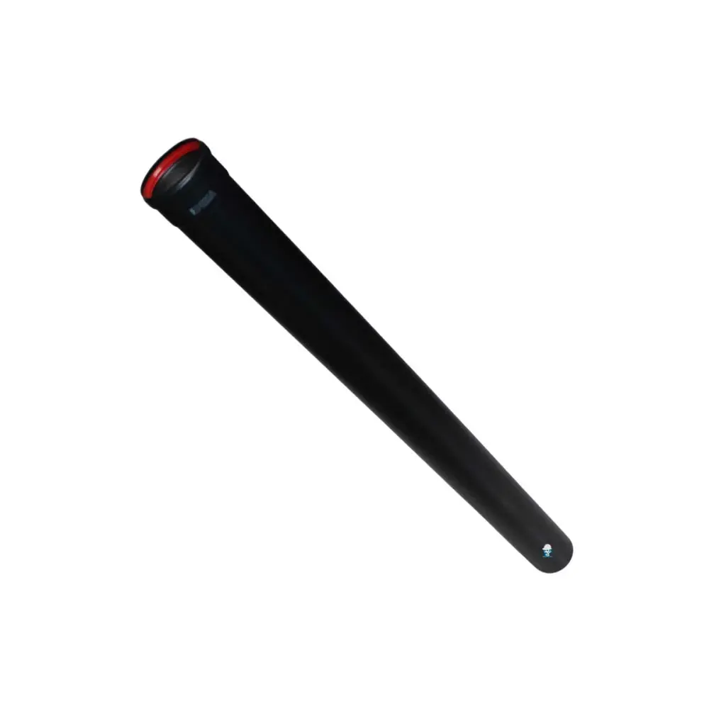 Calefactor Cerámico PEISA TUBO ALUMINIO Ø80 Mm L=1.00 M NEGRO 10001851