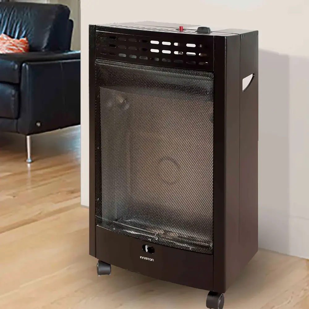 Calefactor Portátil Estufa de gas Infiniton HBF-5205 4200W llama azul negro