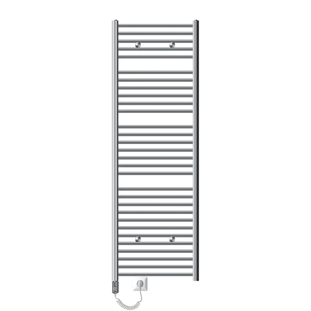 Dispensador de Jabón Radiador eléctrico de toallas - 600 x 1800 mm cromo ecd germany