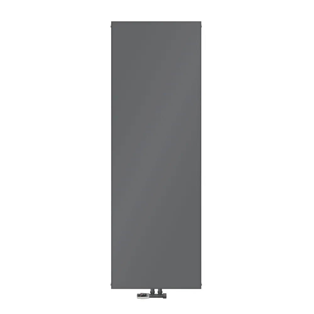 Radiador toallero de pared plano antracita de baño 604x1800mm para Ahorrar Espacio