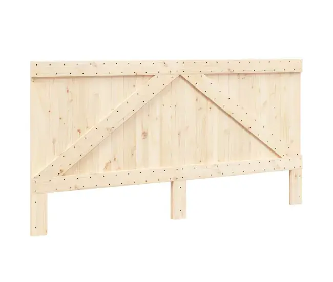 Cabecero de madera maciza de pino 200x104 cm Triangulo