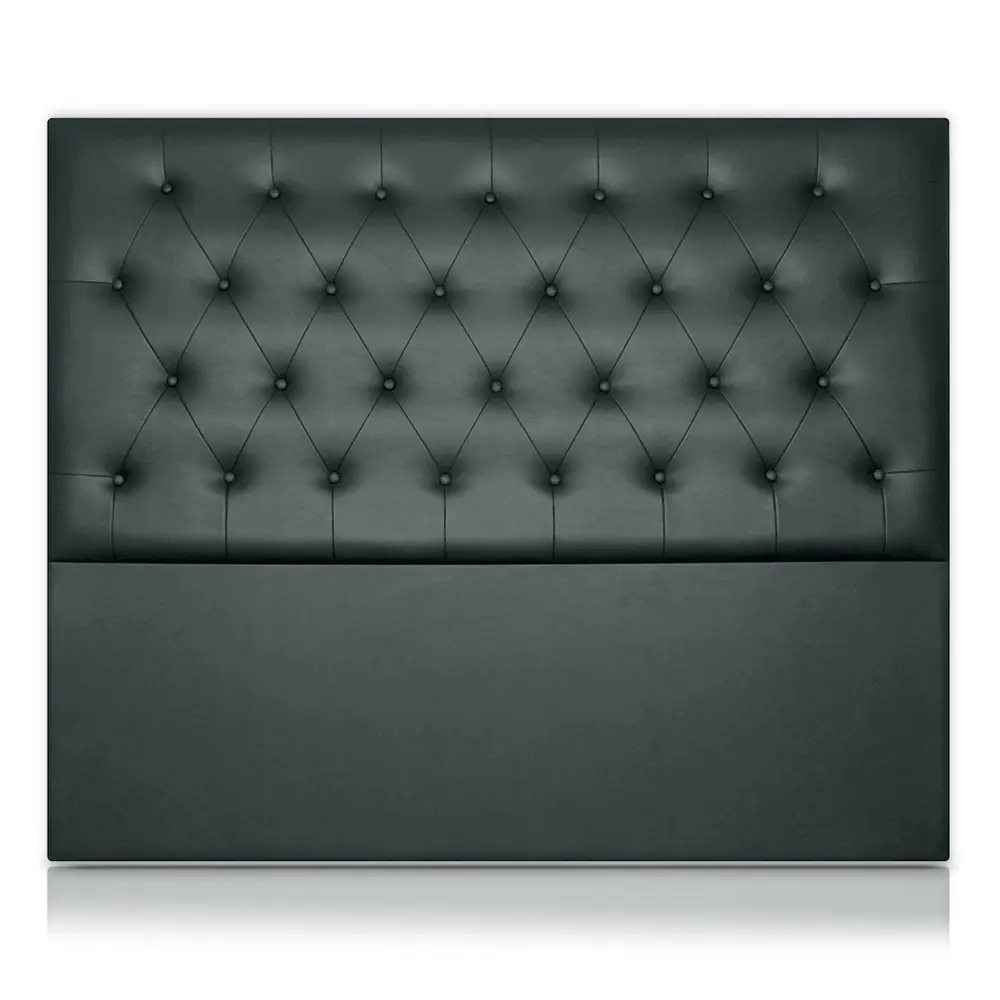 Cabeceros afrodita tapizado polipiel gris 90x120 de sonnomattress