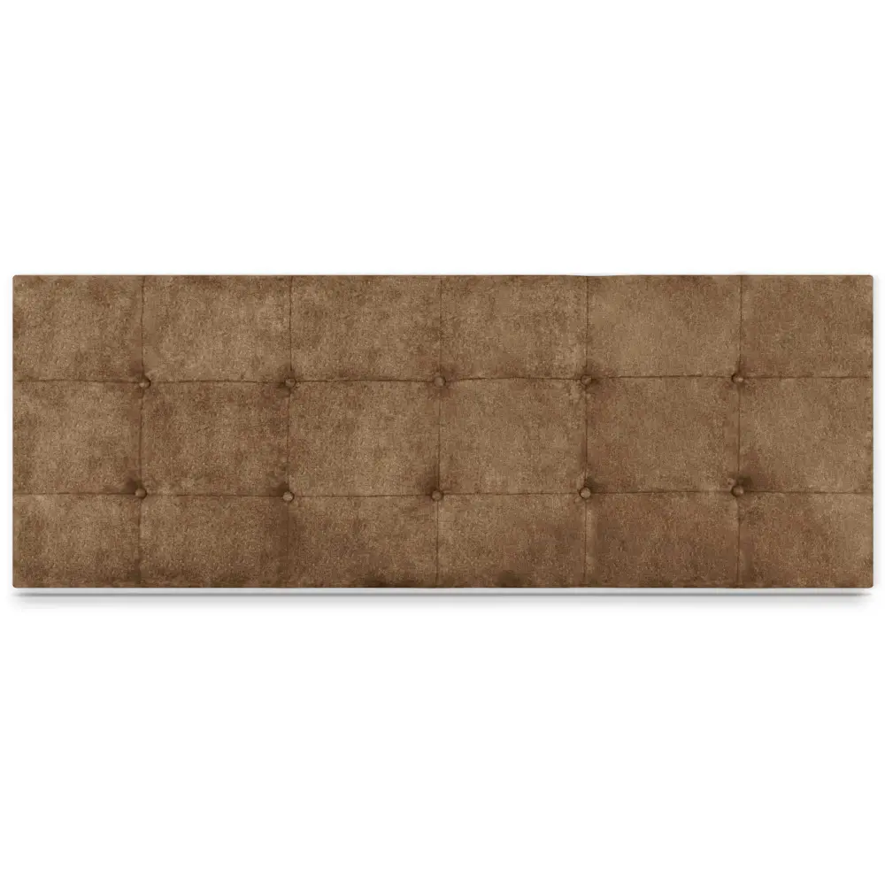Cabeceros artemisa tapizado nido antimanchas choco 90x55 de sonnomattress