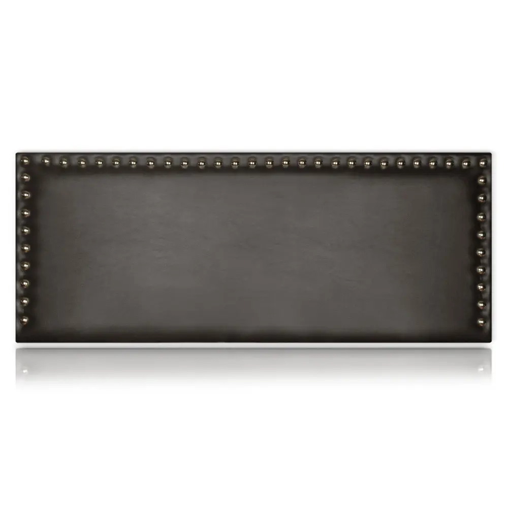 Cabeceros dafne tapizado polipiel choco 210x55 de sonnomattress