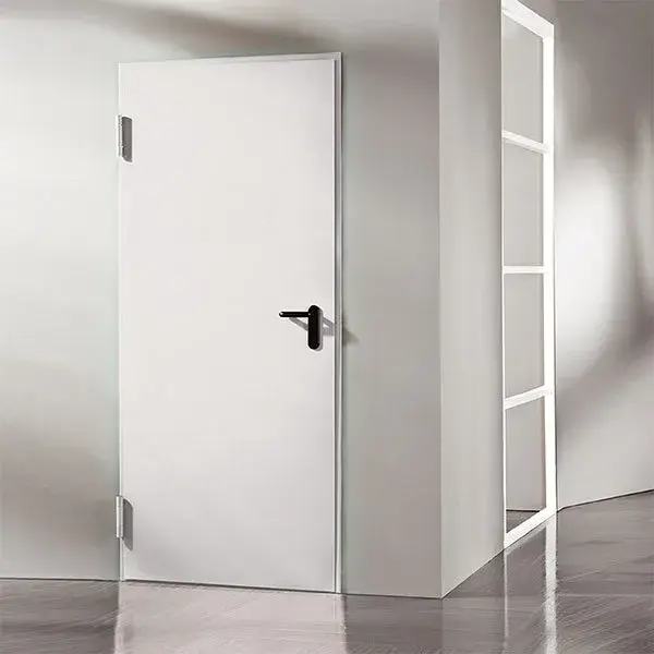 Puerta cortafuegos blanco derecha 207x90 cm