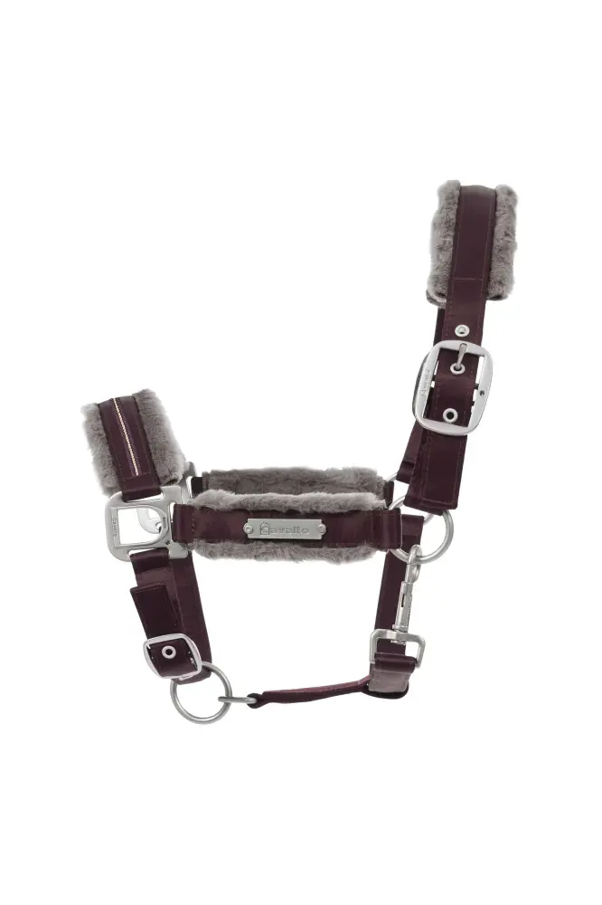 Cabezada de Cuadra CavalHenny Wine Red X-Full