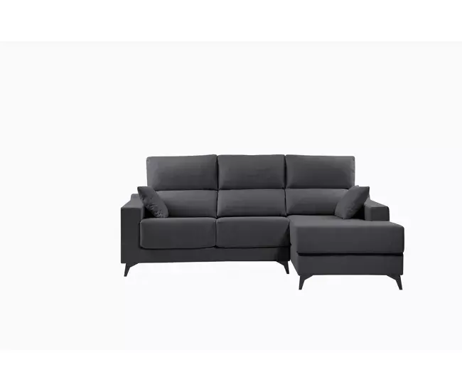 Chaise longue derecha S NOELIA color antracita | Garantí de 2 ños