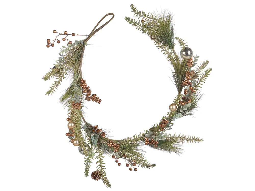 Christmas Garland 150 cm Green and Copper ROTA