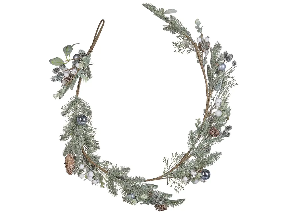 Christmas Garland 150 cm Green HUELVA