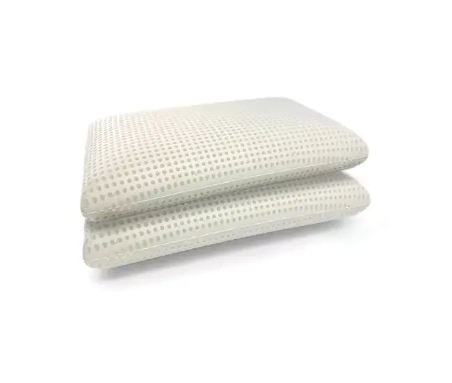 Almohada Libra, Cojín ergonómico "soap bar" de Memory Foam perforado, 100% Made Italy, Hipoalergénico y Transpirable, 7...