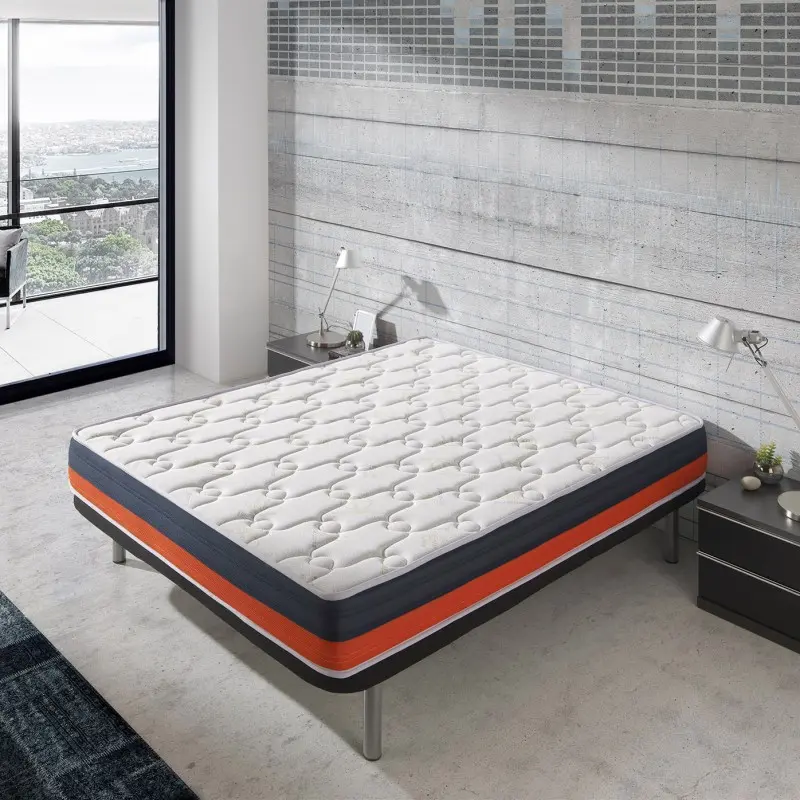 Ecode® colchón baicent fleur de lavande 20 cm 140x200 | Certificado OEKO-TEX®