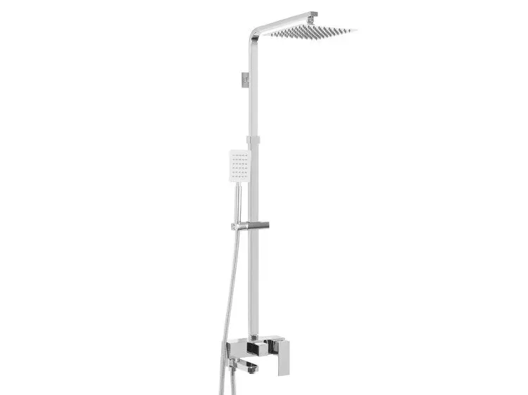 Columna de ducha para bañera, cromo