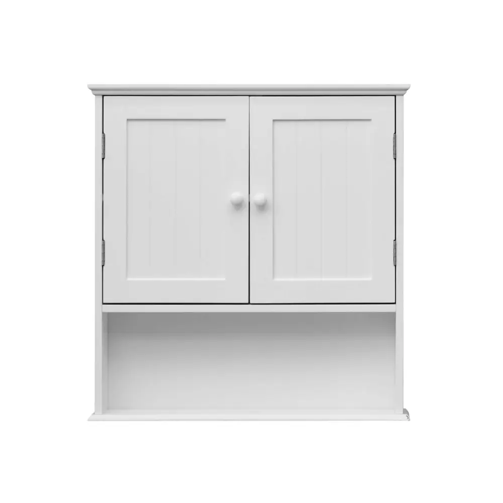 Armario colgante caju blanco 58x56x12 cm